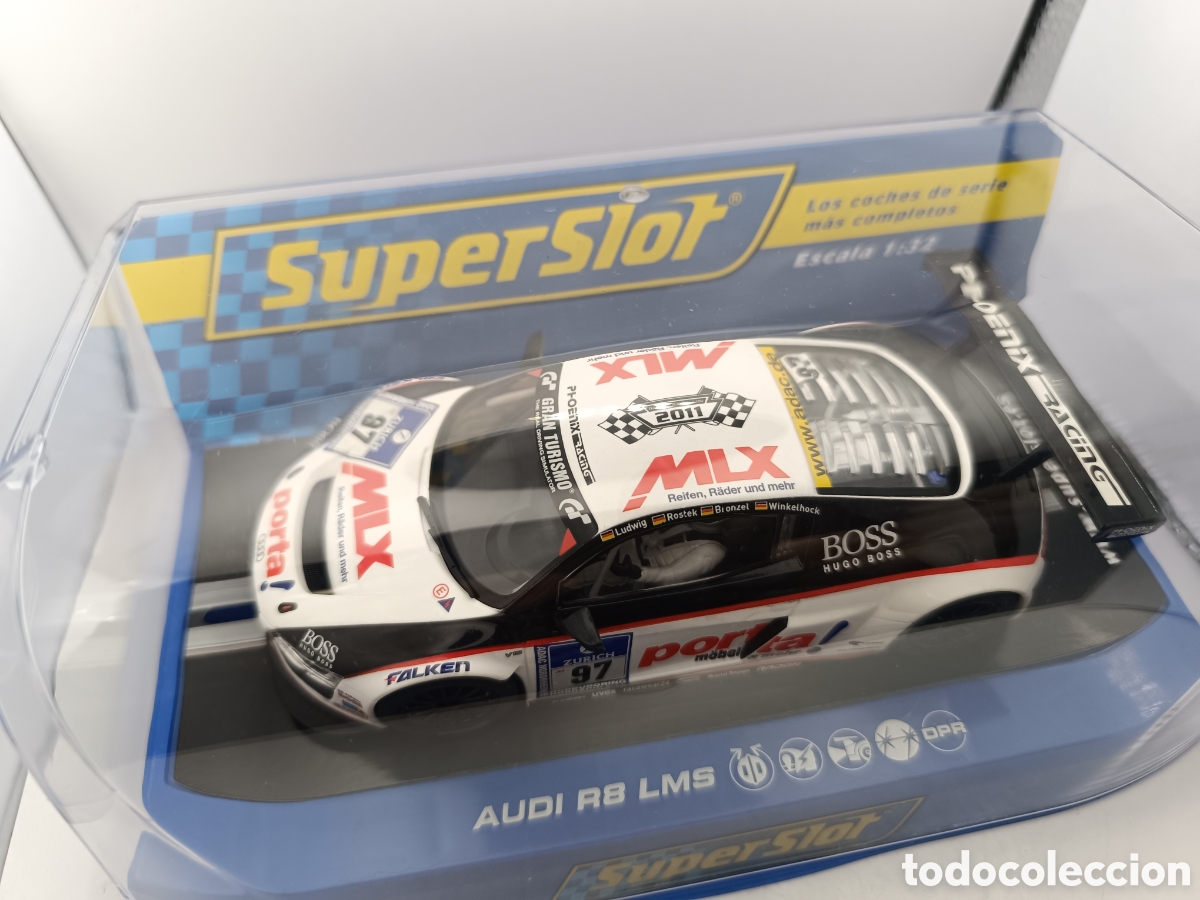 Scalextric: SUPERSLOT AUDI R8 LMS RANGE PRESENTATION H3236 - Foto 2