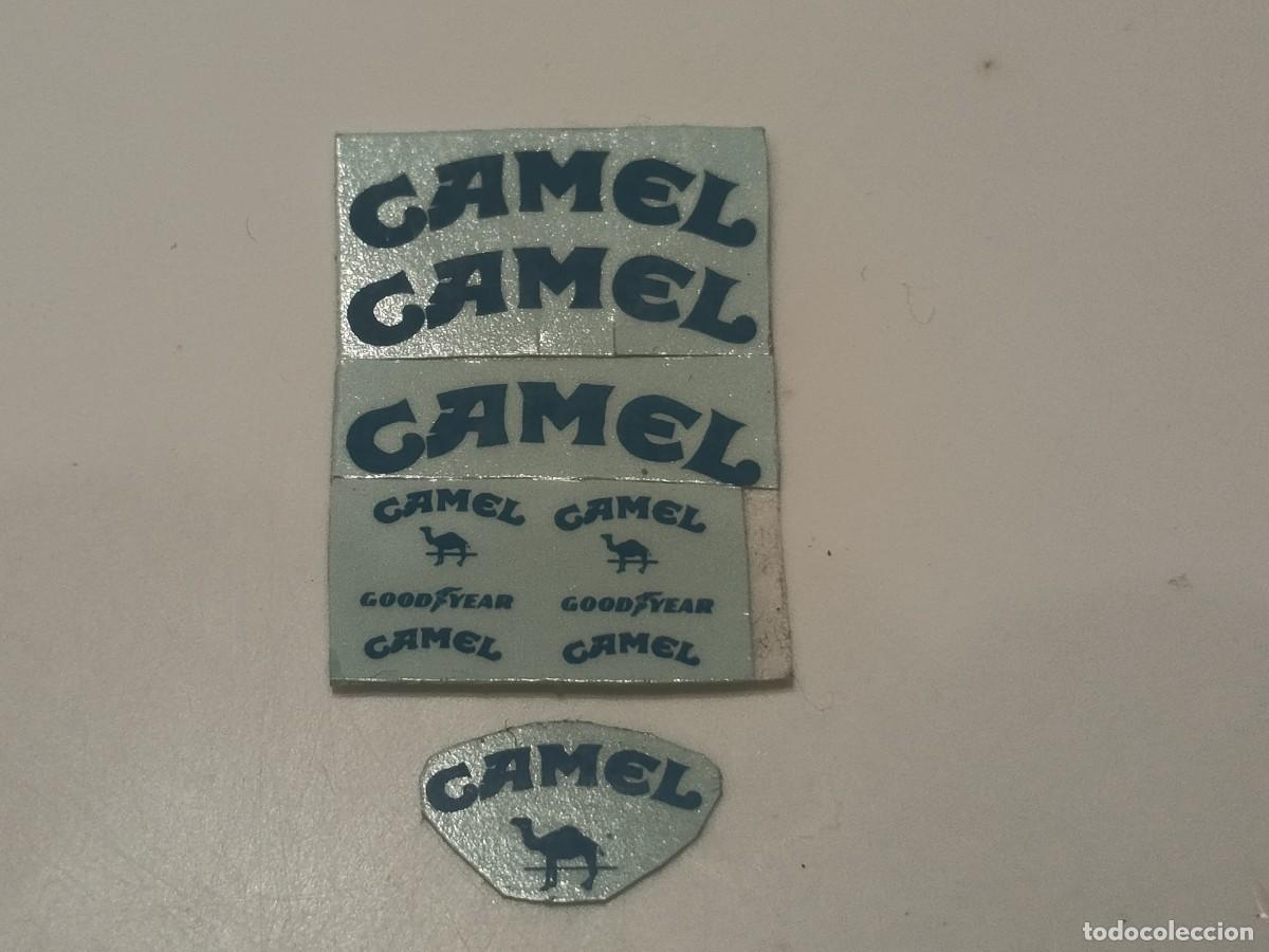 Scalextric: Calcas al agua Camel para slot 1:32