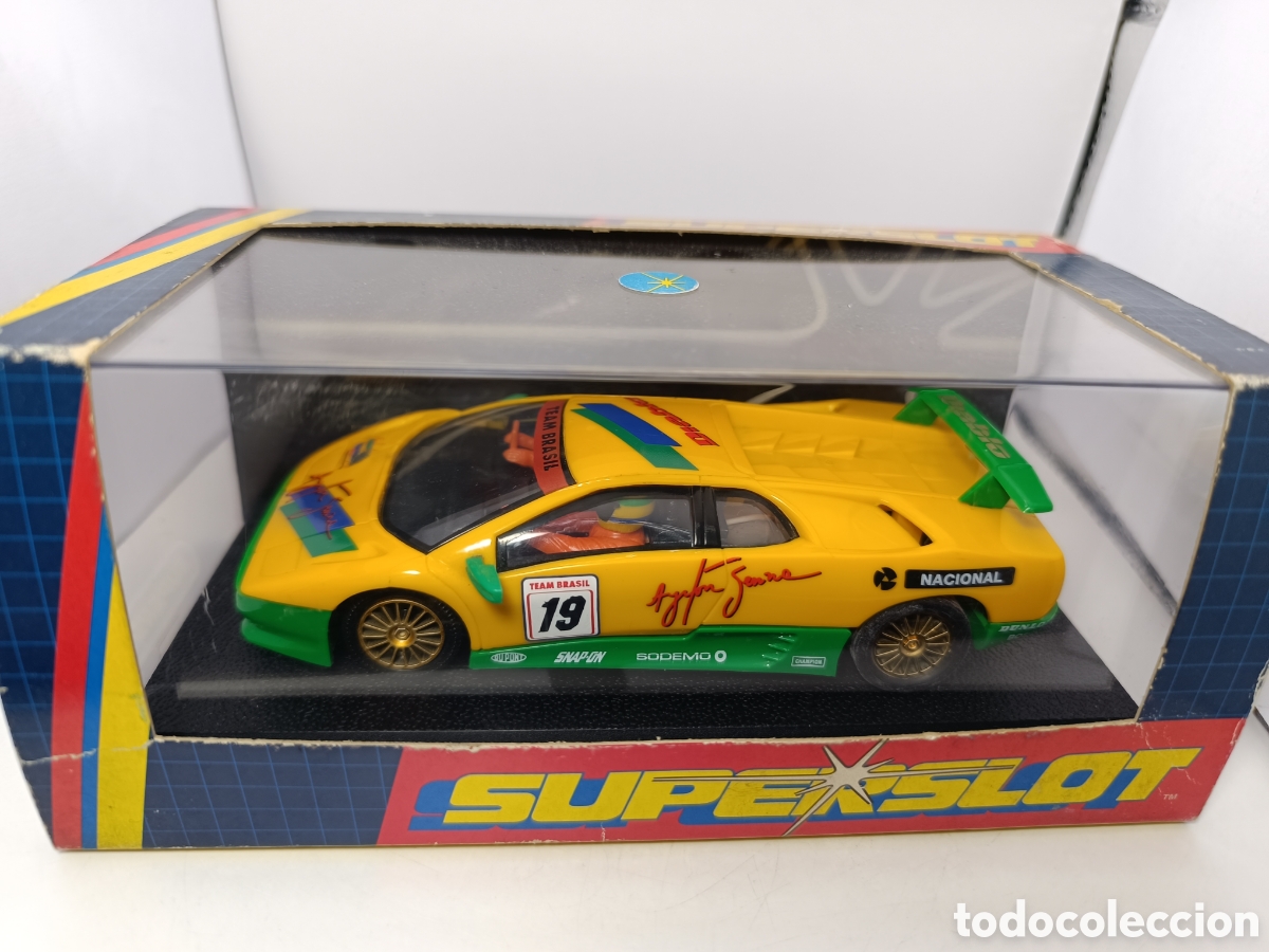 Scalextric: SUPERSLOT LAMBORGHINI DIABLO AYRTON SENNA N.19 C2224