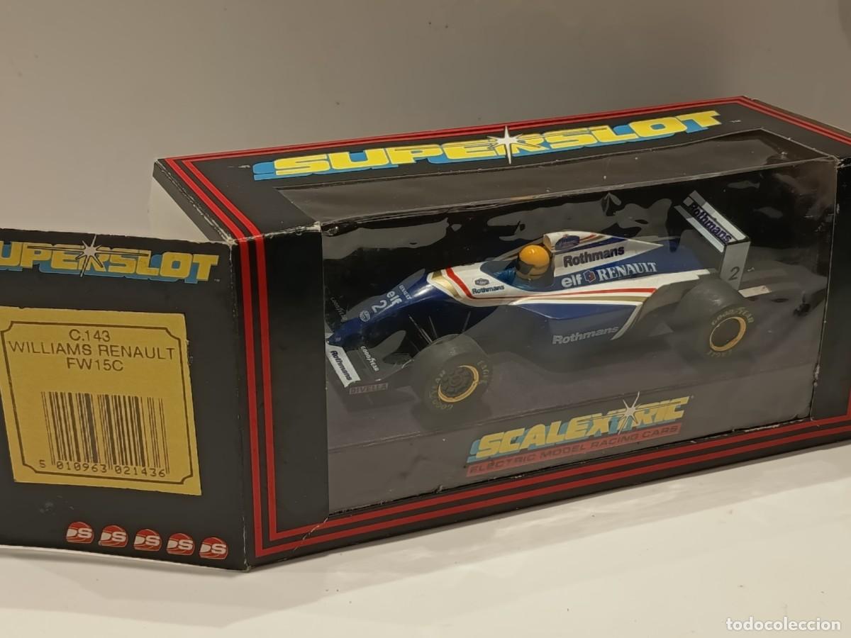 Scalextric: Scalextric F1 Williams FW16 Senna 94 customizado Rothmans nuevo en caja