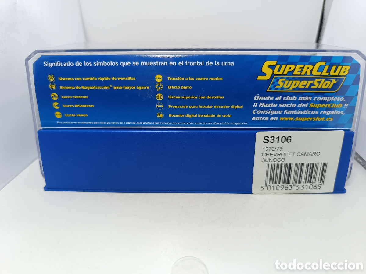 Scalextric: SUPERSLOT CHEVROLET CAMARO SUNOCO S3106 - Foto 2