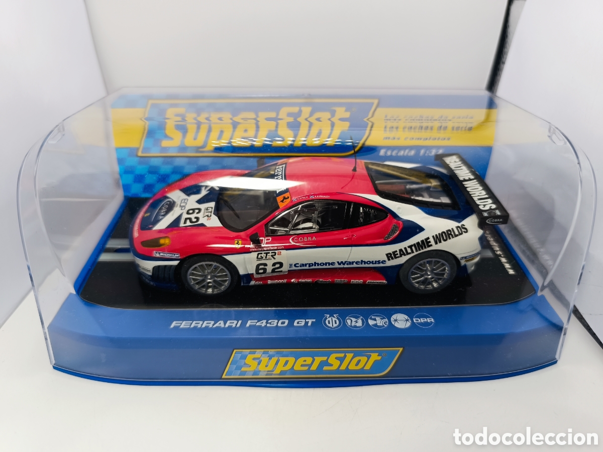 Scalextric: SUPERSLOT FERRARI F430 GT H2804