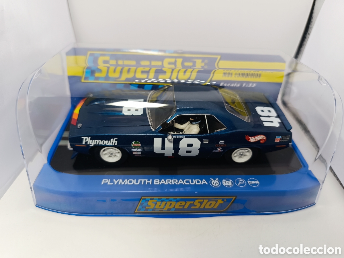 Scalextric: SUPERSLOT PLYMOUTH BARRACUDA TRANS AM 1970 H4219
