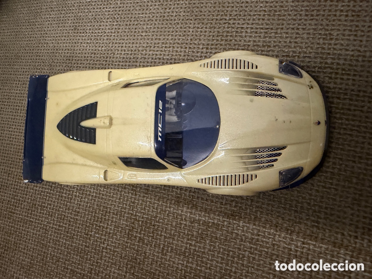 Scalextric: MASERATI MSC12 blanco de Hornby tipo scalextric - Foto 4