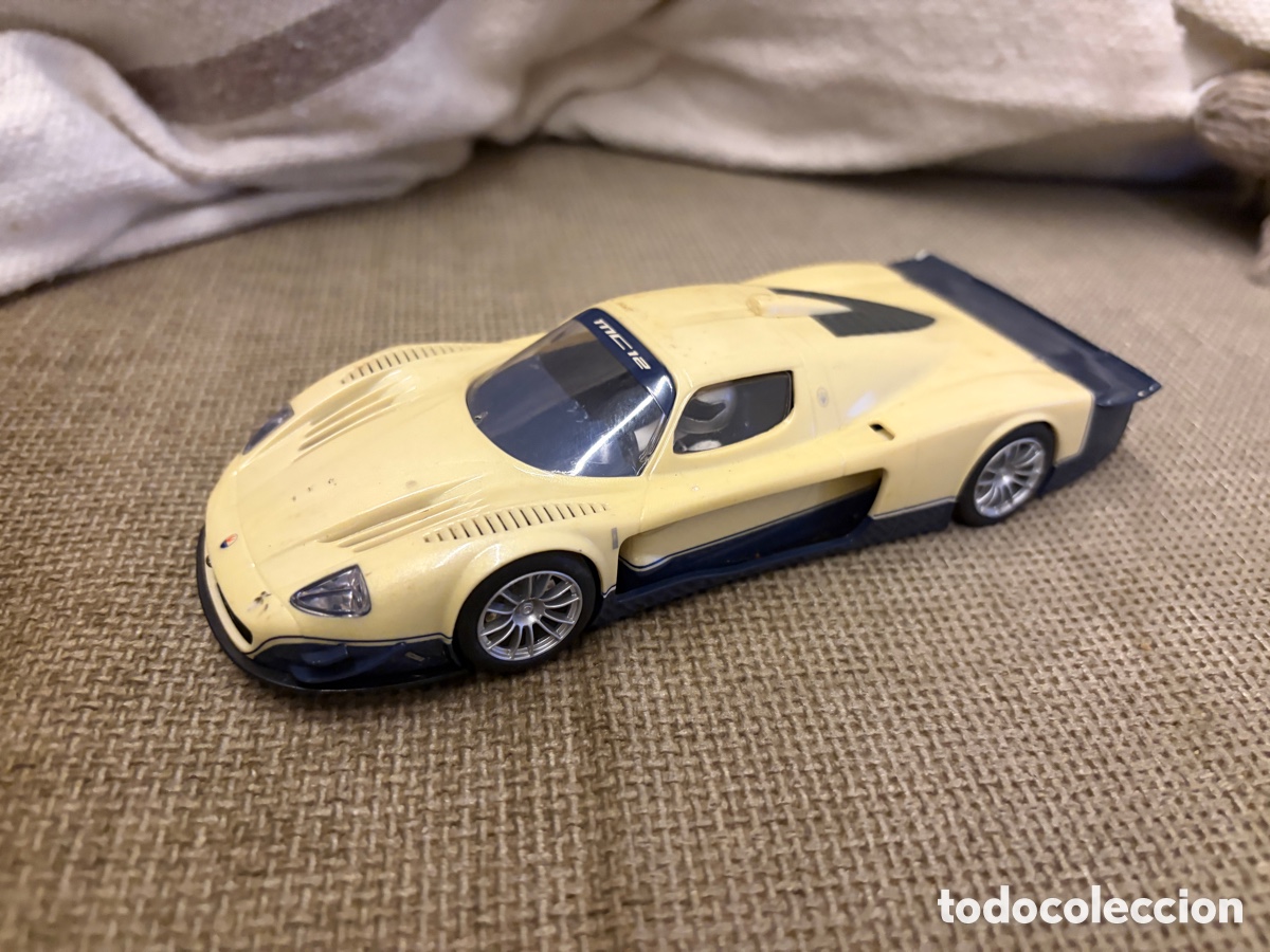 Scalextric: MASERATI MSC12 blanco de Hornby tipo scalextric - Foto 8