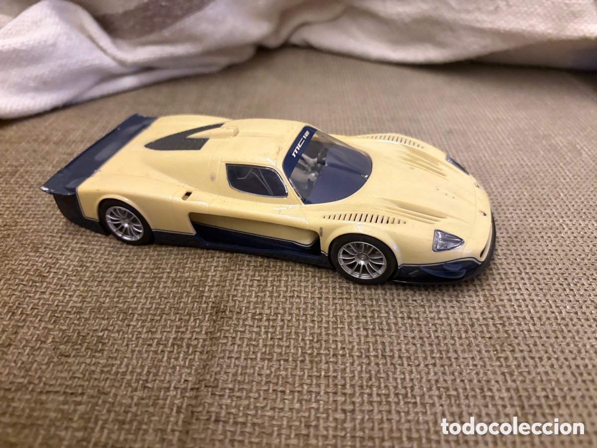 Scalextric: MASERATI MSC12 blanco de Hornby tipo scalextric - Foto 9