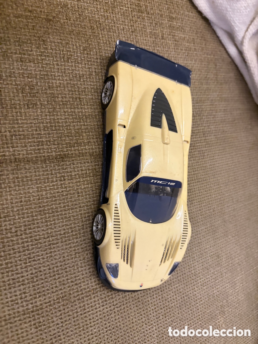 Scalextric: MASERATI MSC12 blanco de Hornby tipo scalextric - Foto 10