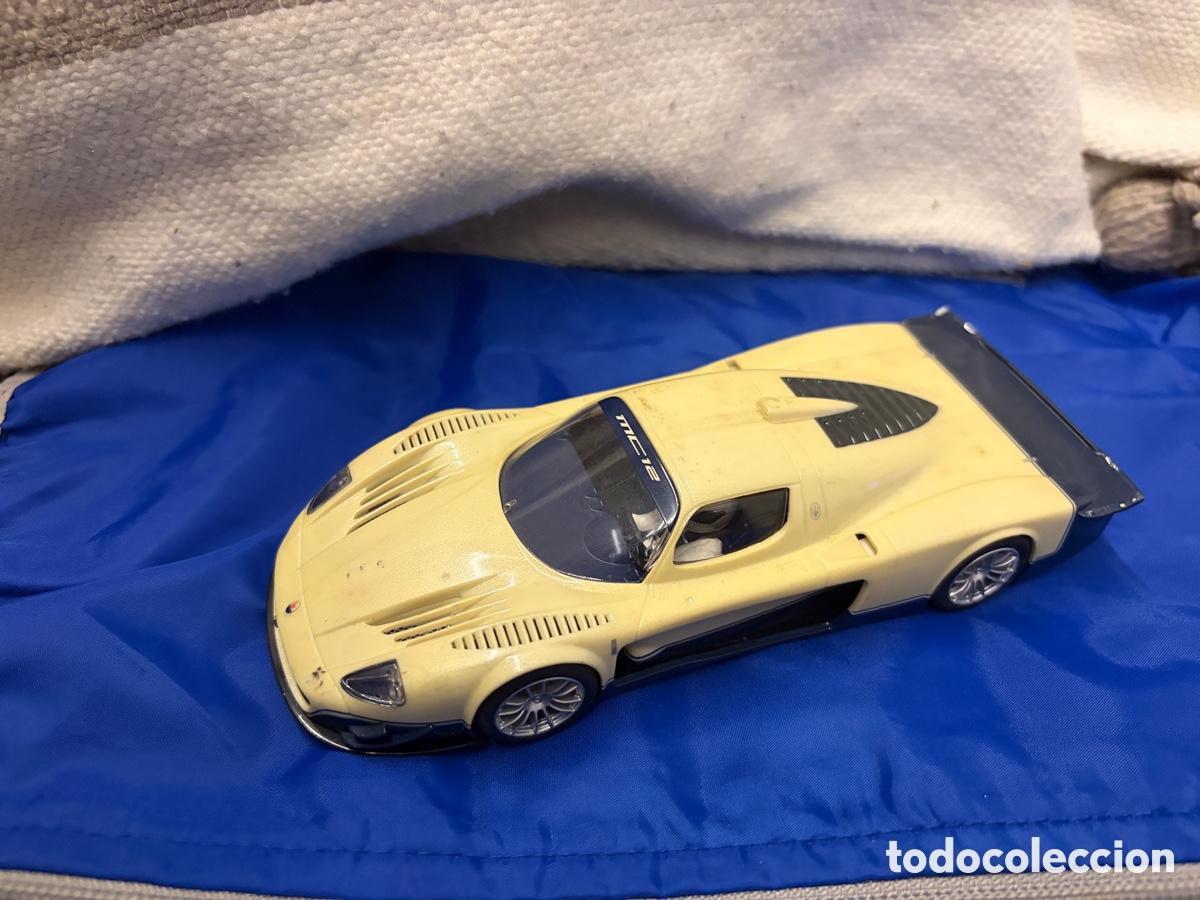 Scalextric: MASERATI MSC12 blanco de Hornby tipo scalextric - Foto 1