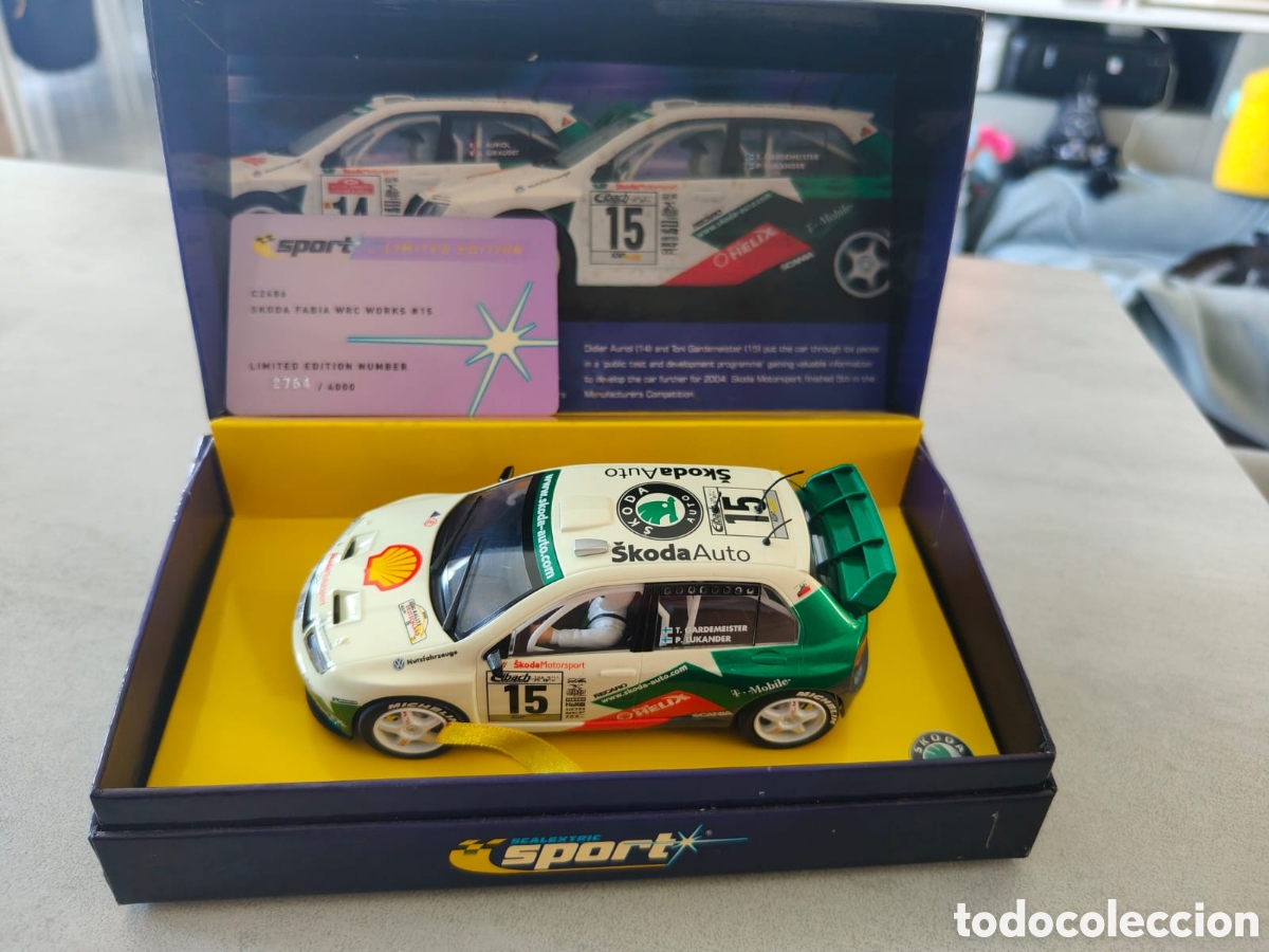 Scalextric: Skoda Fabia WRC works 15