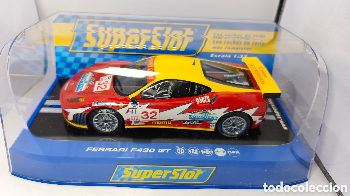 Scalextric: SUPERSLOT FERRARI F430 GT2 CORSA MOTORSPORT N.32 H2902