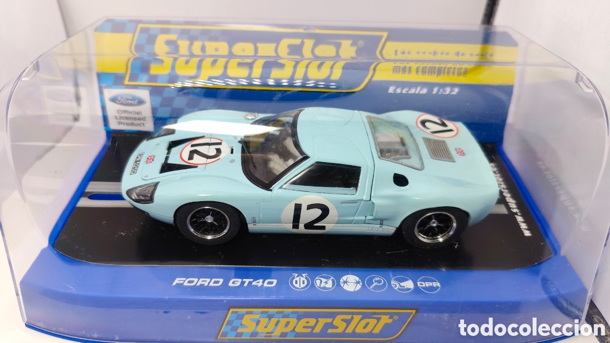 Scalextric: SUPERSLOT FORD GT40 1966 LE MANS N.12 H3533