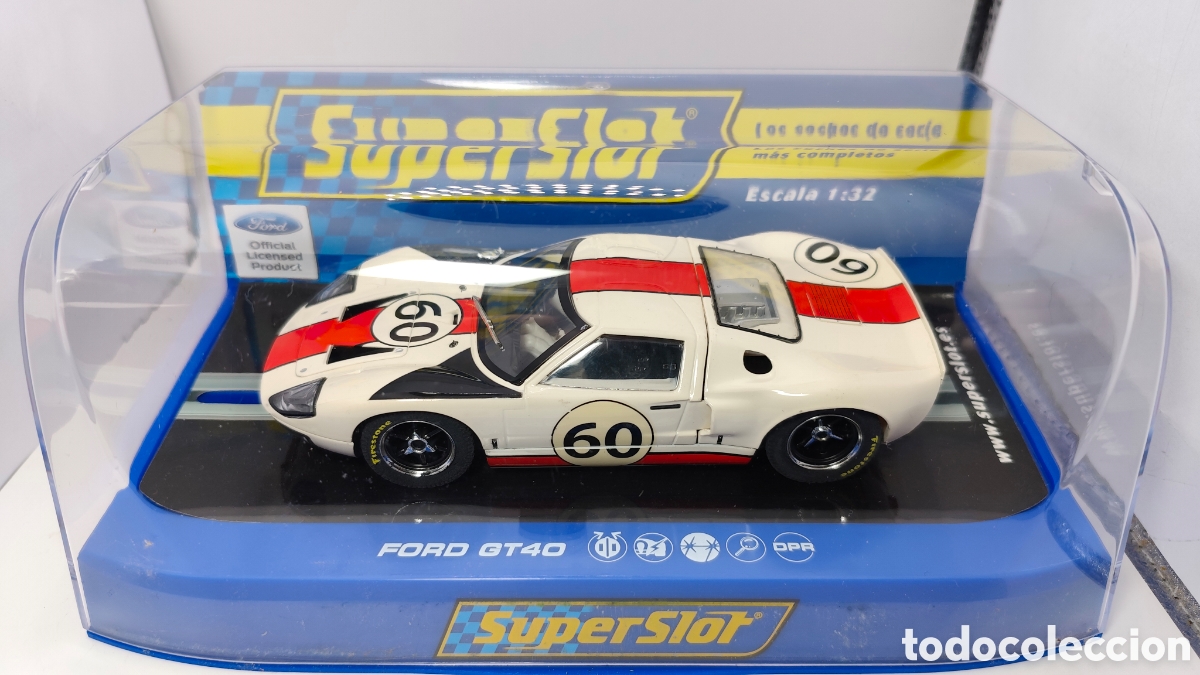 Scalextric: SUPERSLOT FORD GT40 LE MANS 1966 N.60 H3727