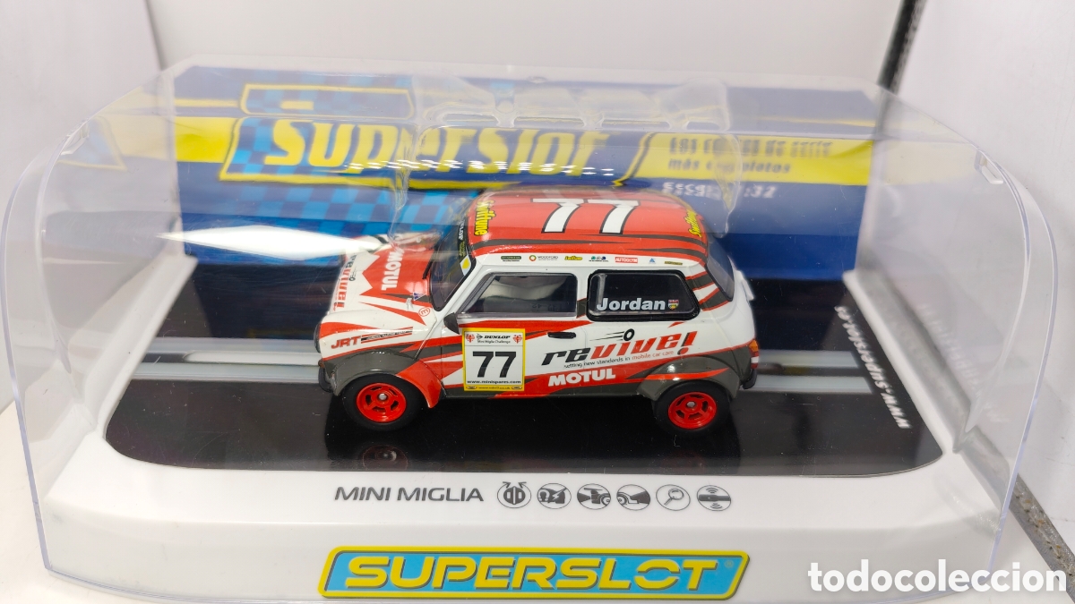 Scalextric: SUPERSLOT MINI MIGLIA JRT RACING TEAM H4344
