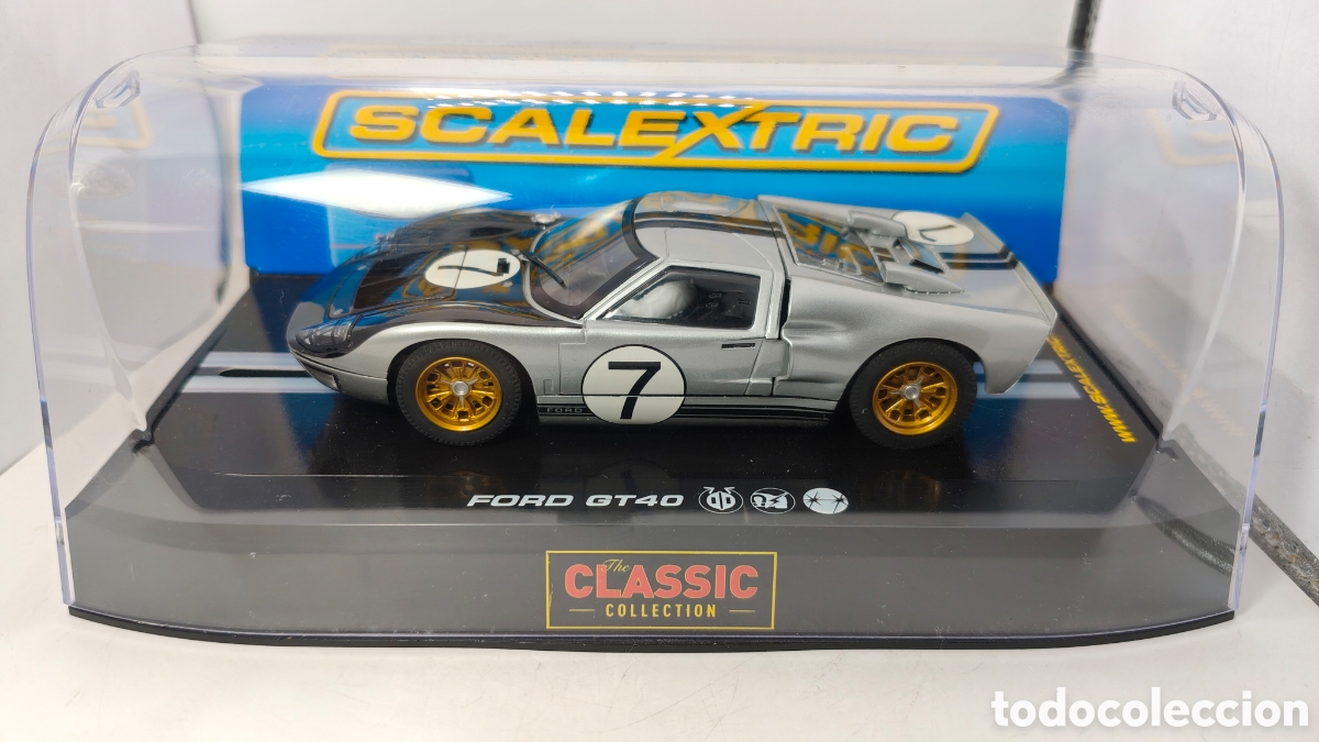 Scalextric: SCALEXTRIC UK FORD GT40 MKII 1966 LE MANS N.7 C2917