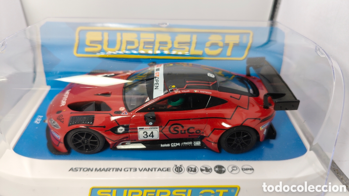 Scalextric: SUPERSLOT ASTON MART&Iacute;N VANTAGE GT3 TF SPORT H4233