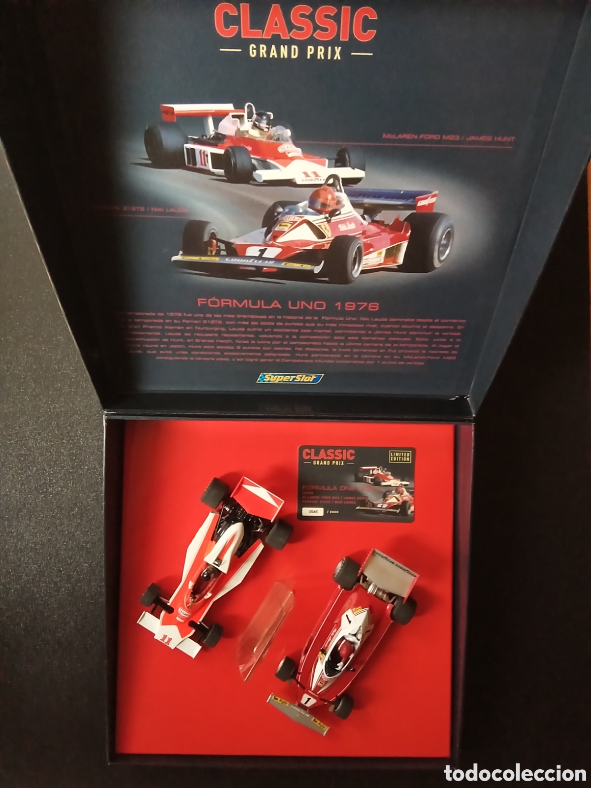 Scalextric: Coches slot de Superslot, serie Grand Prix Mclaren y Ferrari 312T2