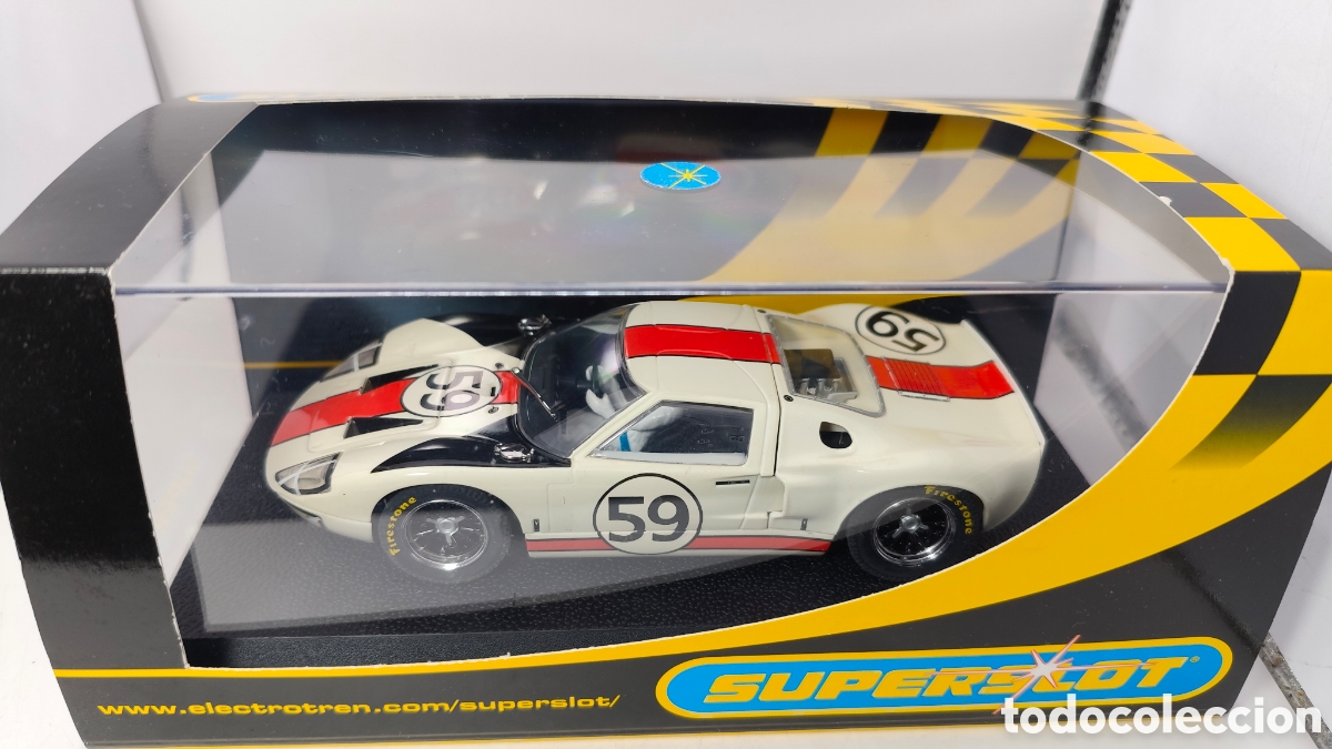 Scalextric: SUPERSLOT FORD GT40 LE MANS 1966 N.59 H2578
