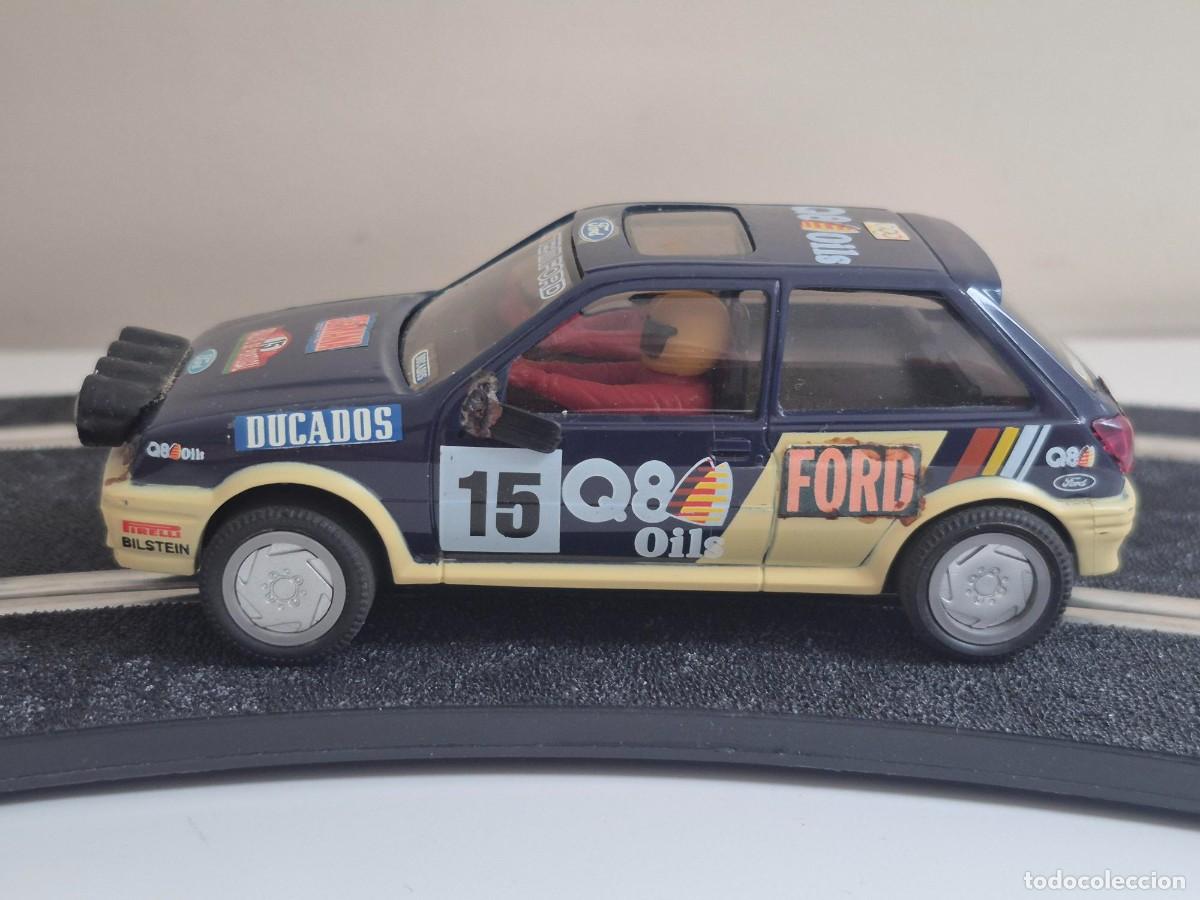 Scalextric: SCALEXTRIC COCHE FORD FIESTA HORNBY HOBBIES Q8 OILS #15 FUNCIONANDO SLOT