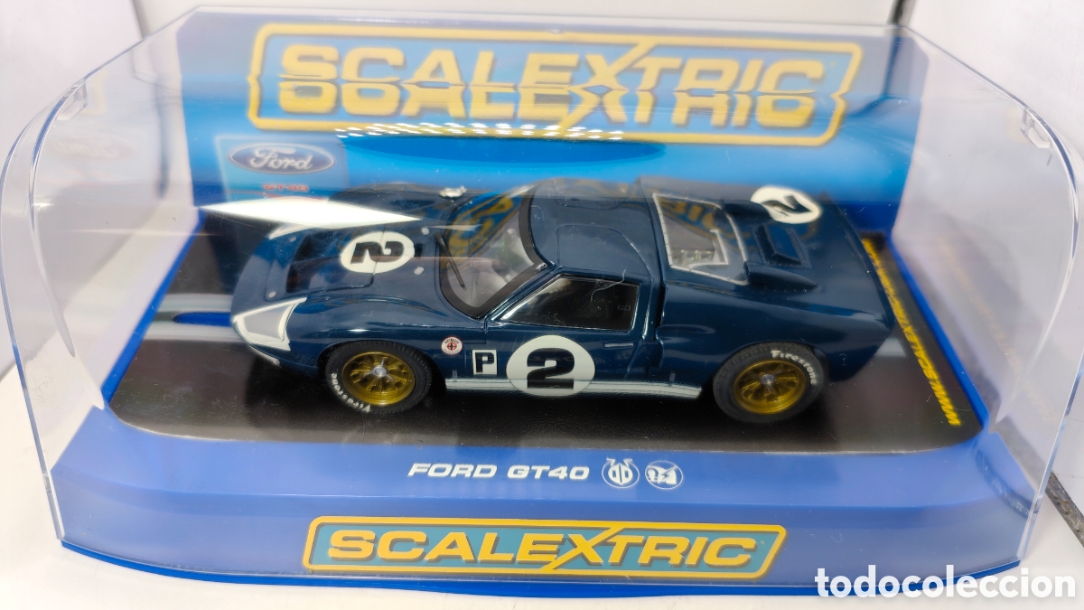 Scalextric: SCALEXTRIC UK FORD GT40 MKII 1966 D GURNEY N.2 C3066