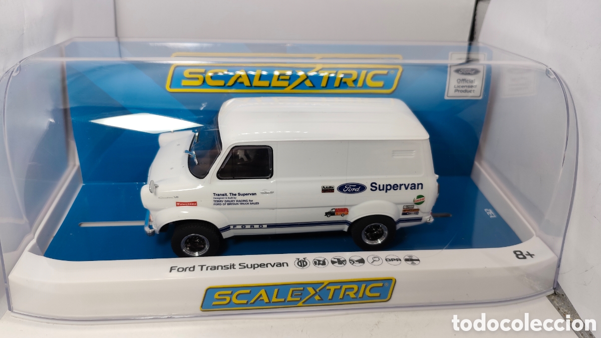 Scalextric: SCALEXTRIC UK FORD TRANSIT MKI SUPERVAN C4650