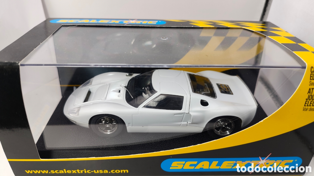 Scalextric: SCALEXTRIC UK FORD GT40 PLAIN WHITE C2472T - Foto 1