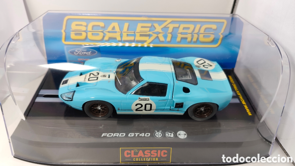 Scalextric: SCALEXTRIC UK FORD GT40 MASTERS RACING SERIES 2007 C2940