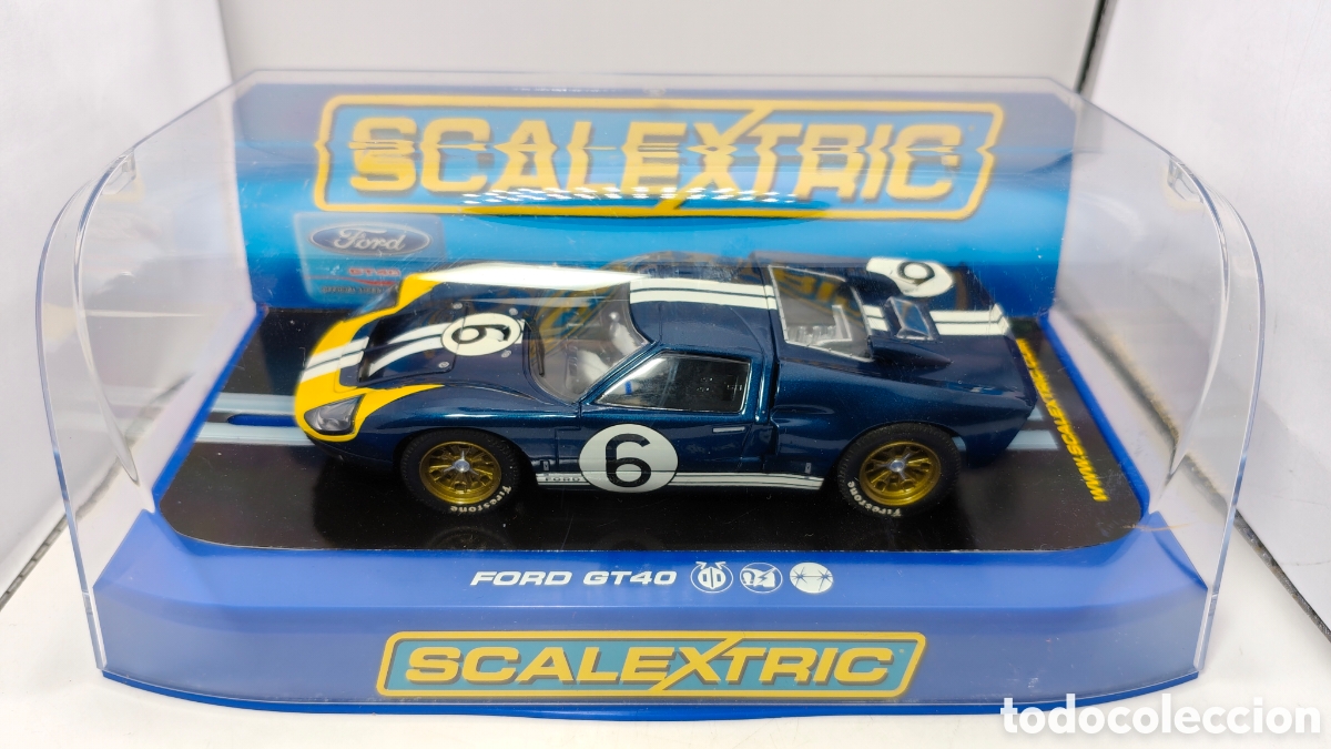 Scalextric: SCALEXTRIC UK FORD GT40 MKII 1966 ANDRETTI N.6 C3097