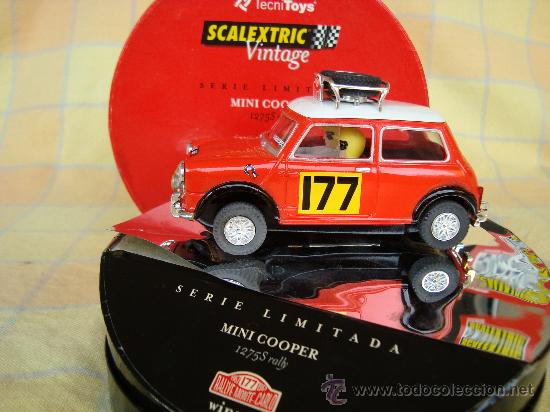Scalextric: MINI COOPER DE SCALEXTRIC VINTAGE EDICION LIMITADA.COMPLETO - Foto 2