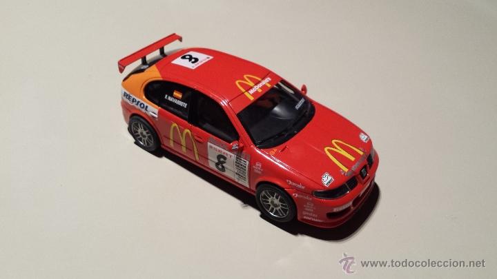 Scalextric: SEAT LEON SCALEXTRIC ALTAYA - Foto 1