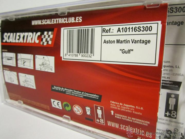 Scalextric: ASTON MARTIN VANTAGE SCALEXTRIC NUEVO - Foto 8