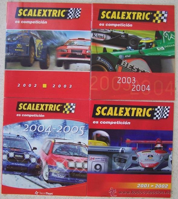 Scalextric: CUATRO FOLLETOS - LIBRETOS SCALEXTRIC. VER DATOS. - Foto 1