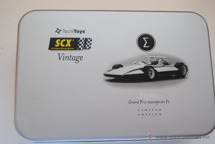 Scalextric: COCHE SCALEXTRIC SIGMA EDICION LIMITADA VINTAGE - Foto 2