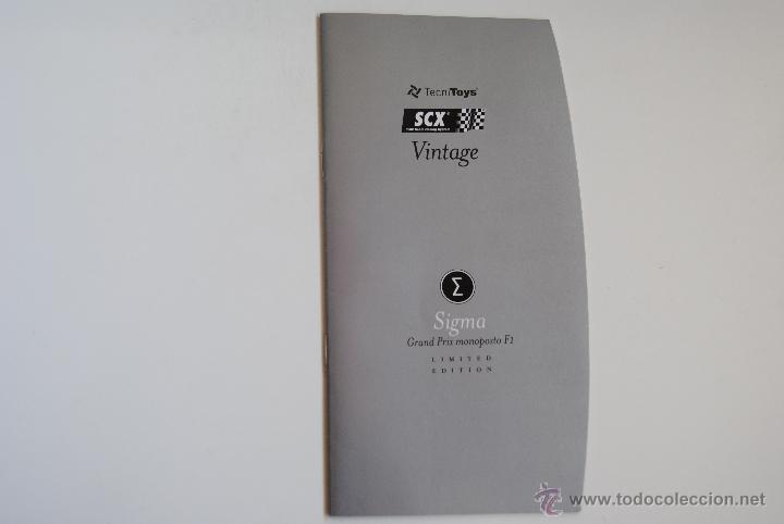 Scalextric: COCHE SCALEXTRIC SIGMA EDICION LIMITADA VINTAGE - Foto 4