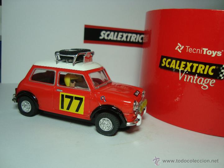 Scalextric: MINI COOPER DE SCALEXTRIC VINTAGE EDICION LIMITADA.COMPLETO - Foto 6