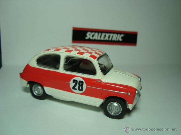 CFTC SEAT TC 600 SCALEXTRIC EXIN FIAT ROUGE C31