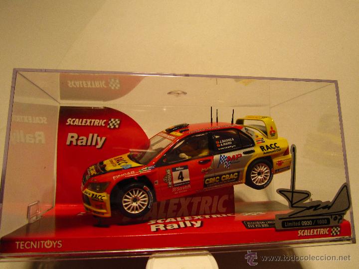 Scalextric: MITSUBISHI LANCER BASOLS E. LIMITADA SCALEXTRIC NUEVO - Foto 1
