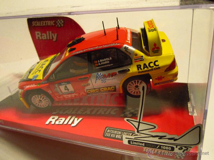 Scalextric: MITSUBISHI LANCER BASOLS E. LIMITADA SCALEXTRIC NUEVO - Foto 3