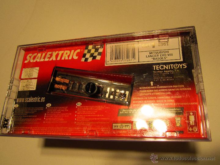 Scalextric: MITSUBISHI LANCER BASOLS E. LIMITADA SCALEXTRIC NUEVO - Foto 5