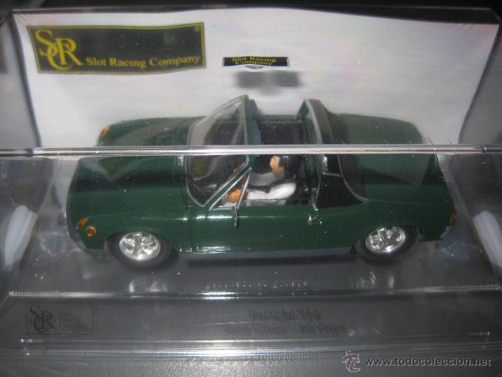 Scalextric: 02002 -PORSCHE 914 STREET VERSION IRISH GREEN DE SLOT RACING COMPANY - SRC