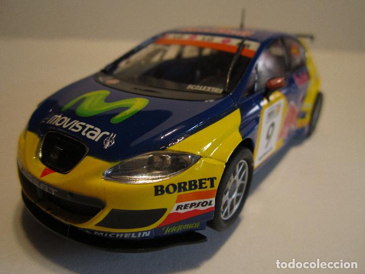 Scalextric: SEAT LEON WTCC J.GENE SCALEXTRIC - Foto 2