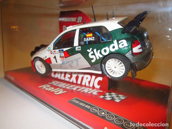 scalextric skoda fabia wrc