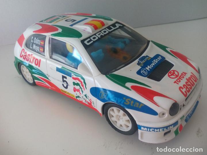 scalextric toyota corolla