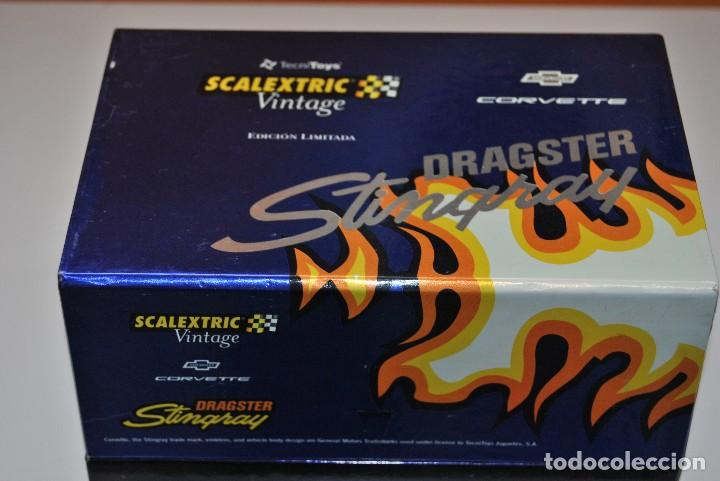 SCALEXTRIC Corvette Dragster Stingray – Slot Racing SCX Vintage, Boîté NEUF