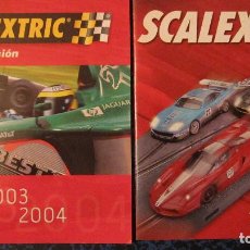 Scalextric: SCALEXTRIC ORIGINAL: DOS CATALOGOS 2003-2004 Y 2009-2010. Lote 213481958