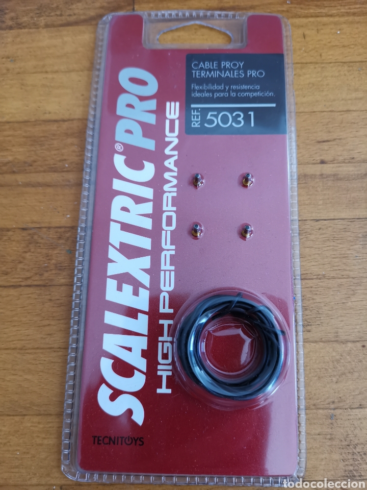 Scalextric: Cable Proy para terminales pro. para coche de scalextric. Tecnitoys ref. 5031