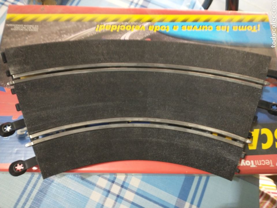 Scalextric: Scalextric.curva peraltada.como se ve - Foto 5