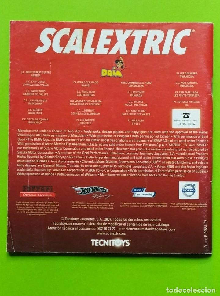 Scalextric: CATALOGO SCALEXTRIC TECNITOYS 2007-2008 - Foto 6