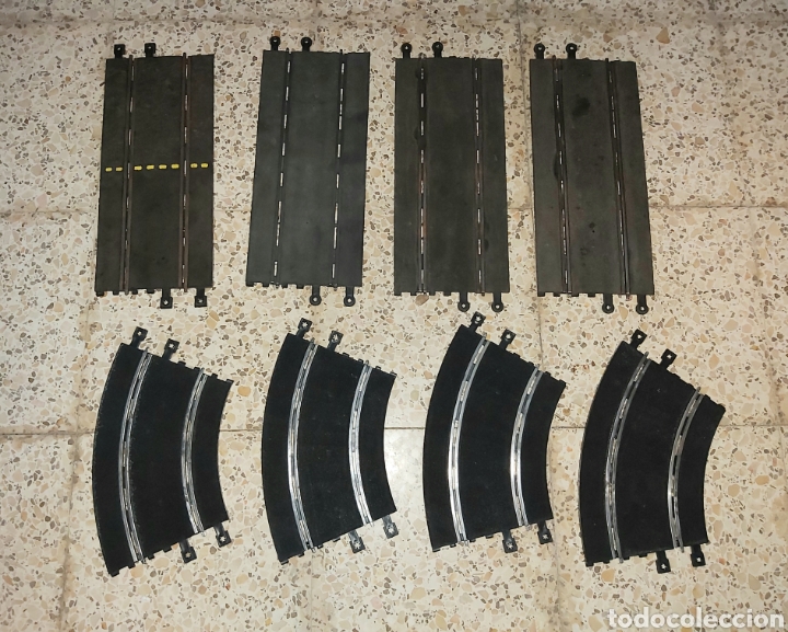Scalextric: 4 rectas standard + 4 curvas standard scalextric - Foto 1