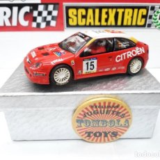 Scalextric: SCALEXTRIC CITROEN XSARA T4 / WRC J.PURAS - M.MARTI #15 DESCRIPCION!!. Lote 284009608