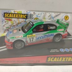 Scalextric: SCALEXTRIC HYUNDAI ACCENT WRC MONTECARLO 2002 REF. 6084 OPEN DE CATALUNYA 2002. Lote 286164578